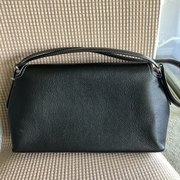 🍬Toteme T Lock Black Leather Bag⚫ - Picture 2 of 5